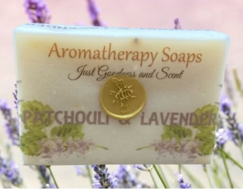 Patchouli Lavender Aromatherapy Soap