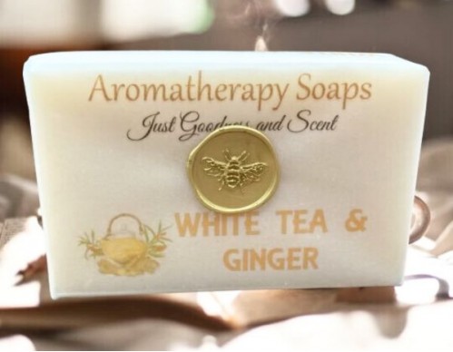 White Tea & Ginger Aromatherapy Soap